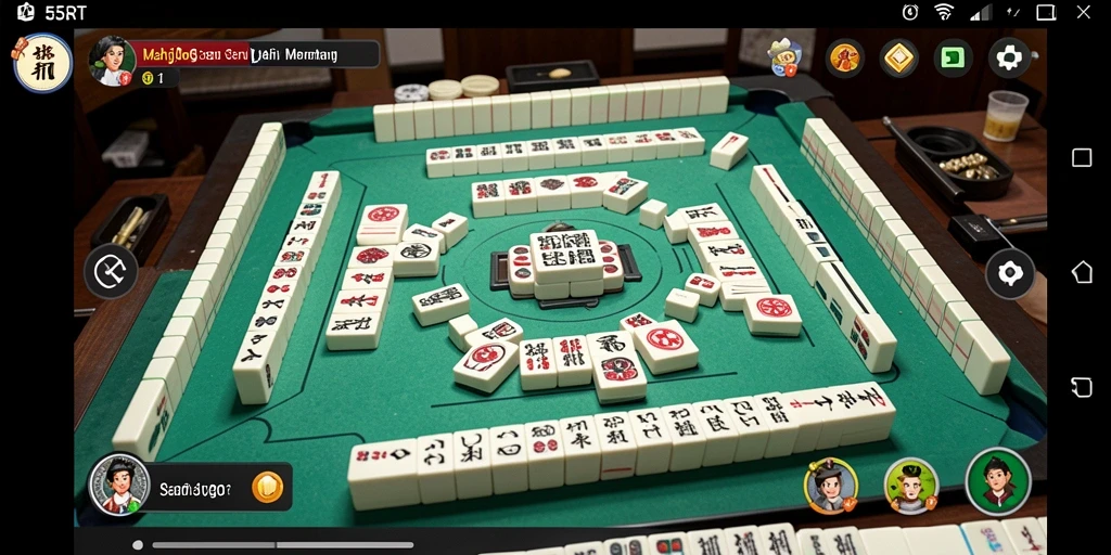 Tampilan gameplay seru dalam 55RT yang menantang.