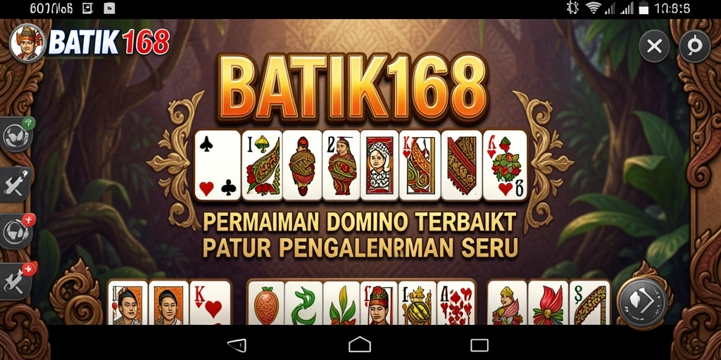 Tampilan gameplay menampilkan suasana permainan Domino yang seru dan interaktif.