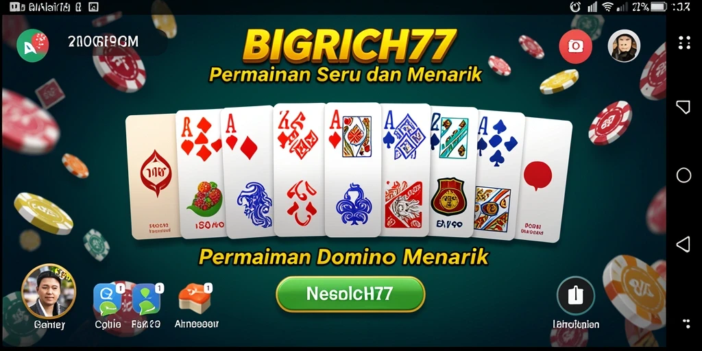 Tampilan gameplay seru dalam BIGRICH77 dengan teman-teman.
