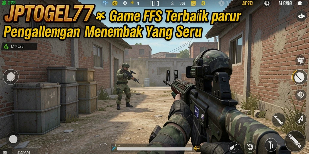 Screenshot gameplay seru JPTOGEL77 yang menunjukkan aksi tembak-menembak.