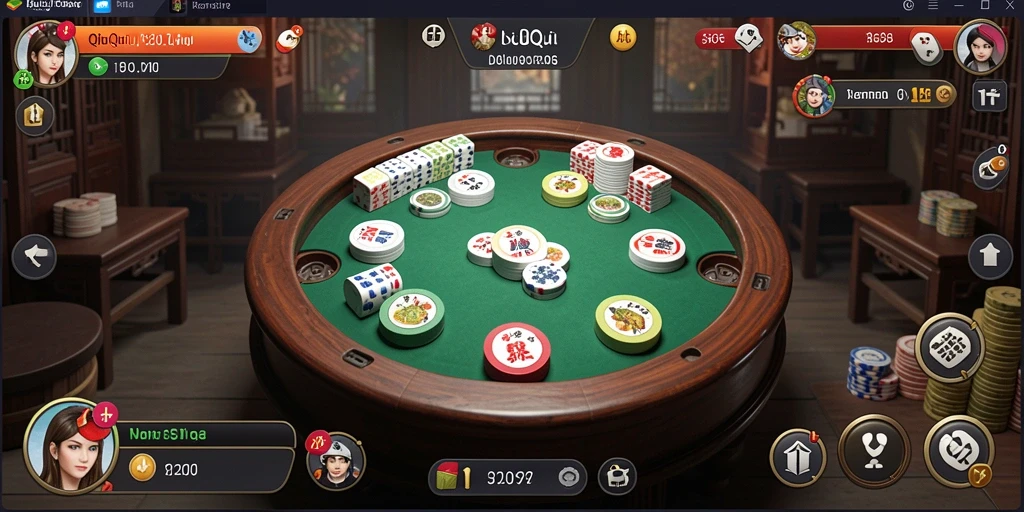 Screenshot gameplay QiuQiu N06 yang menarik dan interaktif.