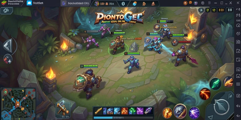 Tampilan luar biasa dari gameplay MOBA PIONTOGEL.